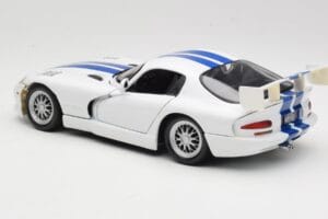 Dodge Viper GTS-R GT2 Bianco 1997 Maisto 1:18 50316 Pressofusione — immagine 7 di 8