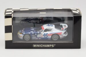 Dodge Viper GTS-R #45 Hezemans / Bunting / Zonca / Gregg Rolex 24 at Daytona 2002 Minichamps 1:43 400021445 Pressofusione — immagine 4 di 4