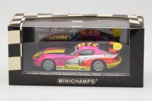 Dodge Viper GTS-R #46 Seiler / Brun / Messley 24 Hours of Daytona 2000 Minichamps 1:43 430001446 Pressofusione — immagine 4 di 4