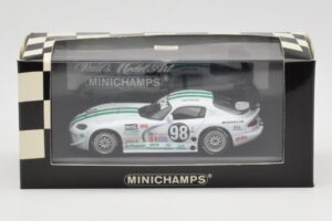 Dodge Viper GTS-R #98 Archer / Diamore / Oobb / Hendr 24 Hours of Daytona 1996 Minichamps 1:43 430961498 Pressofusione — immagine 4 di 4