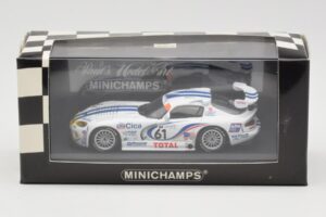 Dodge Viper GTS-R #61 Team Oreca S. Ayari / P. Gache 24 Hours of Le Mans 1997 Minichamps 1:43 430971461 Pressofusione — immagine 4 di 4