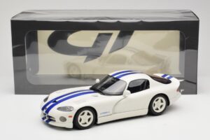 Dodge Viper GTS Stone White GT Spirit 1:18 GT940 Resina — immagine 6 di 6
