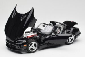 Dodge Viper RT/10 Nero Bburago 1:18 3065 Pressofusione — immagine 2 di 8