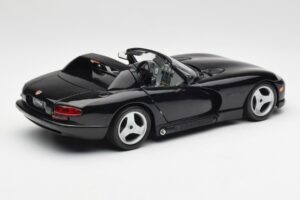 Dodge Viper RT/10 Nero Bburago 1:18 3065 Pressofusione — immagine 3 di 8