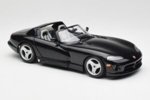 Dodge Viper RT/10 Nero Bburago 1:18 3065 Pressofusione — immagine 6 di 8