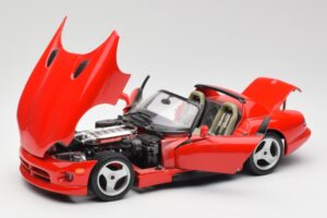 Dodge Viper RT/10 Rosso Bburago 1:18 3025-M1 Pressofusione — immagine 2 di 8