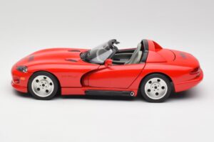 Dodge Viper RT/10 Rosso Edizione Limitata Bburago 1:18 3025 Pressofusione — immagine 4 di 8