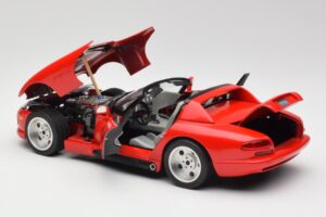 Dodge Viper RT/10 Rosso Edizione Limitata Bburago 1:18 3025 Pressofusione — immagine 5 di 8