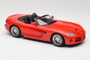 Dodge Viper SRT-10 Rosso Bburago 1:18 3325 Pressofusione — immagine 6 di 8