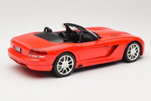 Dodge Viper SRT-10 Roadster Rosso Hot Wheels 1:18 53836 Pressofusione — immagine 3 di 8