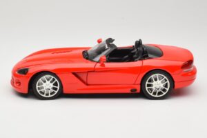 Dodge Viper SRT-10 Roadster Rosso Hot Wheels 1:18 53836 Pressofusione — immagine 4 di 8
