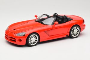 Dodge Viper SRT-10 Roadster Rosso Hot Wheels 1:18 53836 Pressofusione