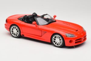 Dodge Viper SRT-10 Roadster Rosso Hot Wheels 1:18 53836 Pressofusione — immagine 6 di 8