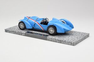 Ecurie Bleue Delahaye Type 145 V12 R. Dreyfus Coupe du Million Montlhery 1937 Minichamps 1:18 107116100 Pressofusione — immagine 5 di 6