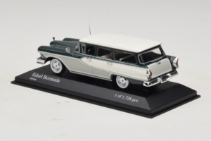 Edsel Bermuda Station Wagon Verde Minichamps 1:43 400082011 Pressofusione — immagine 3 di 4