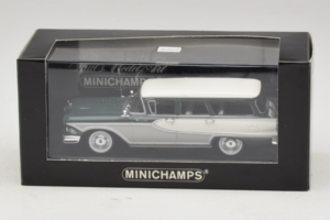 Edsel Bermuda Station Wagon Verde Minichamps 1:43 400082011 Pressofusione — immagine 4 di 4