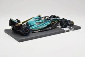 Aston Martin AMR22 Aramco #5 S. Vettel Monaco GP 2022 Minichamps 1:18 117220305 Resina — immagine 3 di 7