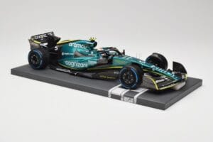 Aston Martin AMR22 Aramco #5 S. Vettel Monaco GP 2022 Minichamps 1:18 117220305 Resina — immagine 4 di 7