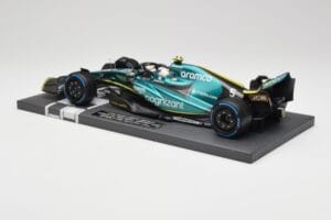 Aston Martin AMR22 Aramco #5 S. Vettel Monaco GP 2022 Minichamps 1:18 117220305 Resina — immagine 5 di 7