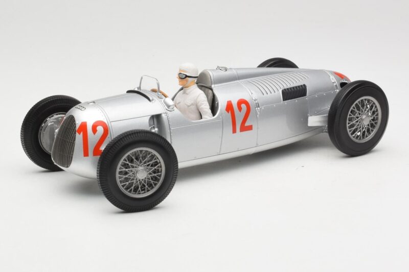 Auto Union Type C #12 H. Stuck Hungarian GP Budapest 1936 Minichamps 1:18 155361012 Pressofusione