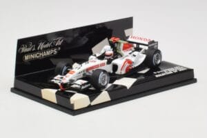BAR Honda 007 A. Davidson Malaysian GP 2005 Minichamps 1:43 400050104 Pressofusione — immagine 2 di 5