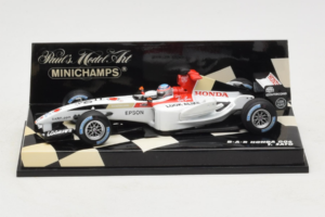 BAR 006 Honda #10 T. Sato BAR Honda F1 Team 2004 Minichamps 1:43 400040010 Pressofusione