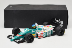 Benetton B186 #20 G. Berger F1 1986 Minichamps 1:18 80439418130 Pressofusione — immagine 6 di 6