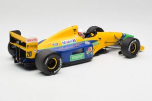 Benetton B191 #19 M. Schumacher F1 1991 Minichamps 1:18 100910119 Pressofusione — immagine 2 di 6