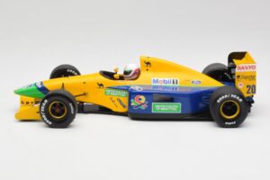 Benetton B191 #19 M. Schumacher F1 1991 Minichamps 1:18 100910119 Pressofusione — immagine 3 di 6
