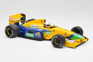 Benetton B191 #19 M. Schumacher F1 1991 Minichamps 1:18 100910119 Pressofusione — immagine 4 di 6