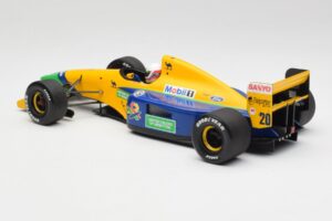 Benetton B191 #19 M. Schumacher F1 1991 Minichamps 1:18 100910119 Pressofusione — immagine 5 di 6