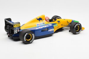Benetton Ford B191 #19 N. Piquet F1 1991 Minichamps 1:18 100910020 Pressofusione — immagine 2 di 6