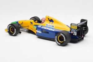 Benetton Ford B191 #19 N. Piquet F1 1991 Minichamps 1:18 100910020 Pressofusione — immagine 3 di 6