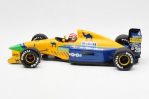 Benetton Ford B191 #19 N. Piquet F1 1991 Minichamps 1:18 100910020 Pressofusione — immagine 5 di 6