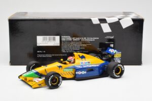 Benetton Ford B191 #19 N. Piquet F1 1991 Minichamps 1:18 100910020 Pressofusione — immagine 6 di 6