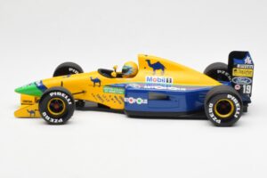 Benetton Ford B191 #20 R. Moreno F1 1991 Minichamps 1:18 100910019 Pressofusione — immagine 3 di 6