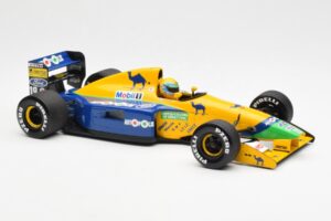 Benetton Ford B191 #20 R. Moreno F1 1991 Minichamps 1:18 100910019 Pressofusione — immagine 4 di 6
