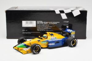 Benetton Ford B191 #20 R. Moreno F1 1991 Minichamps 1:18 100910019 Pressofusione — immagine 6 di 6