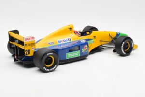 Benetton Ford B191B #20 M. Brundle F1 Early Season 1992 Minichamps 1:18 100920120 Pressofusione — immagine 2 di 6