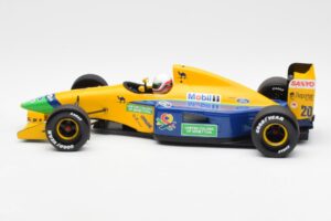 Benetton Ford B191B #20 M. Brundle F1 Early Season 1992 Minichamps 1:18 100920120 Pressofusione — immagine 3 di 6