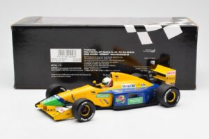 Benetton Ford B191B #20 M. Brundle F1 Early Season 1992 Minichamps 1:18 100920120 Pressofusione — immagine 6 di 6