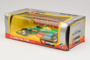 Benetton B190 Ford #20 N. Piquet F1 1990 Bburago 1:24 6102 Pressofusione — immagine 3 di 3