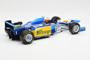 Benetton B195 Renault #1 M. Schumacher Winner Japanese GP 1995 Minichamps 1:18 510953401 Pressofusione — immagine 2 di 6
