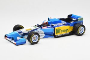 Benetton B195 Renault #1 M. Schumacher Winner Japanese GP 1995 Minichamps 1:18 510953401 Pressofusione