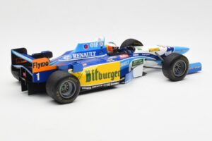 Benetton B195 Renault #1 M. Schumacher Canadian GP 1995 Minichamps 1:18 510950601 Pressofusione — immagine 2 di 6