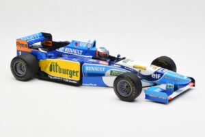 Benetton B195 Renault #1 M. Schumacher Canadian GP 1995 Minichamps 1:18 510950601 Pressofusione — immagine 4 di 6