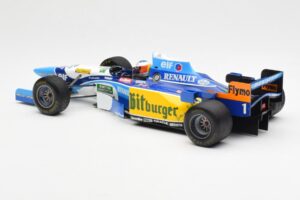 Benetton B195 Renault #1 M. Schumacher Canadian GP 1995 Minichamps 1:18 510950601 Pressofusione — immagine 5 di 6