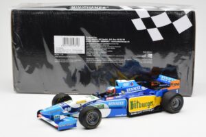 Benetton B195 Renault #1 M. Schumacher Canadian GP 1995 Minichamps 1:18 510950601 Pressofusione — immagine 6 di 6