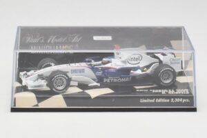 BMW Sauber F1.08 #5 N. Heidfeld Showcar 2008 Minichamps 1:43 400080083 Pressofusione — immagine 5 di 5