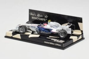 BMW Sauber F1.08 #4 R. Kubica Showcar 2008 Minichamps 1:43 400080084 Pressofusione — immagine 3 di 5